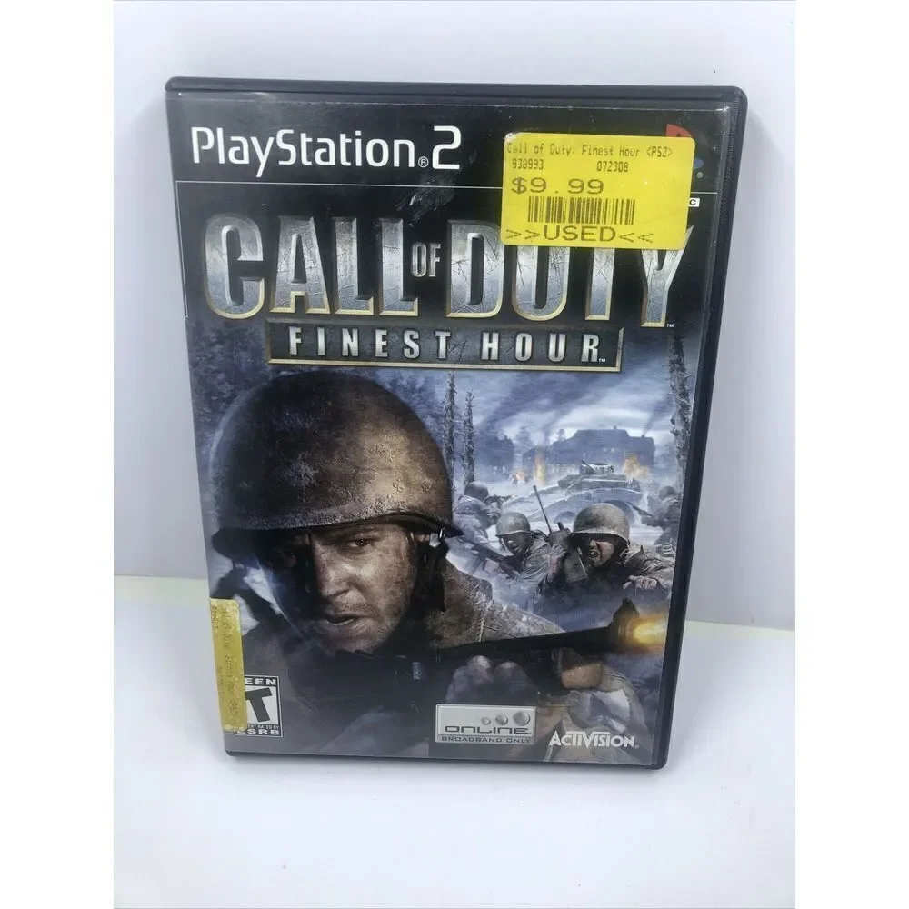 *Call of Duty: Finest Hour - Sony PlayStation 2, And Call Of Duty World At War